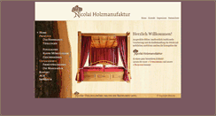 Desktop Screenshot of nicolai-holzmanufaktur.de